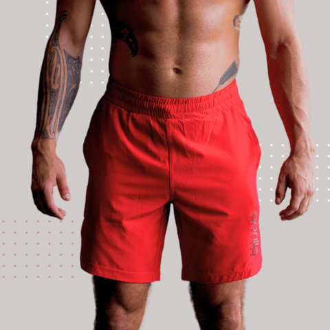 Aura Shorts 7" - RED - Gorilla Health