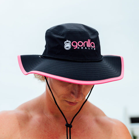 Gorilla Health Boonie Hat - Pink Trim - Gorilla Health
